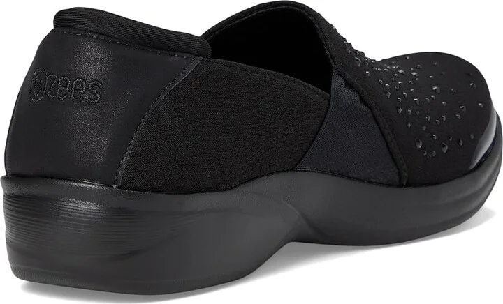 Bzees Poppyseed Women's Shoes Black Rhinestone : 9.5 M, Textile - Image 4