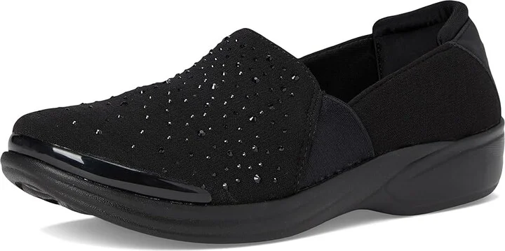 Bzees Poppyseed Women's Shoes Black Rhinestone : 9.5 M, Textile - Image 5
