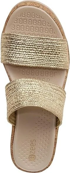 Bzees Resort Women's Shoes Gold : 9.5 M, Synthetic - Image 2