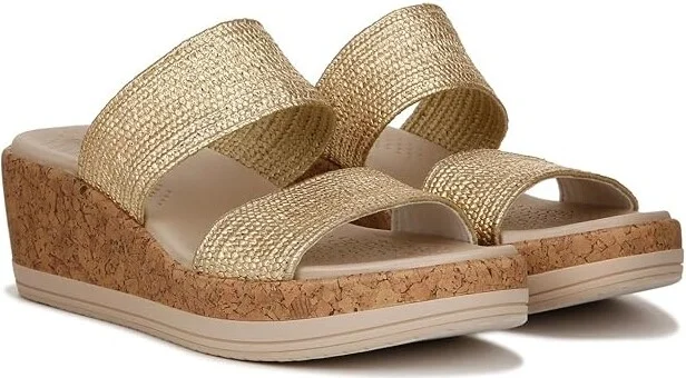 Bzees Resort Women's Shoes Gold : 9.5 M, Synthetic