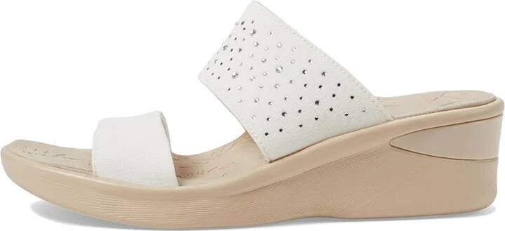Bzees Sienna Bright Wedge Sandals Women's Sandals Sugar White : 10 M - Image 5