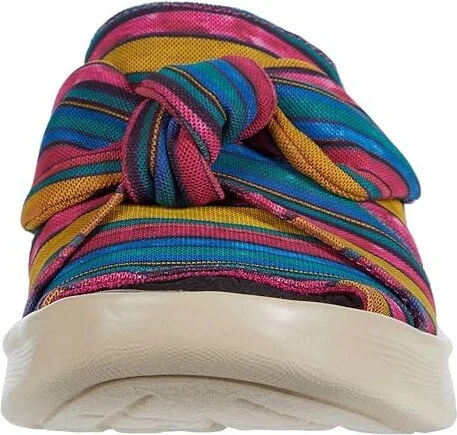 Bzees Smile Women's Shoes Raspberry Mimosa Vacation Stripe : 9.5 M, Textile - Image 6