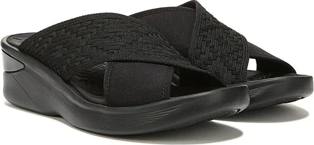 Bzees Sundance Women's Shoes Black : 6 M, Textile
