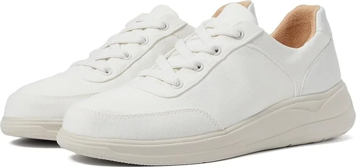 Bzees Time Square Slip-Ons Women's Flat Shoes White : 9.5 M, Synthetic
