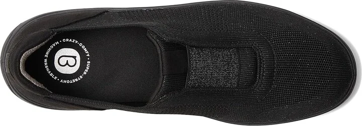 Bzees Trophy Women's Shoes Black : 6 M, Textile - Image 2