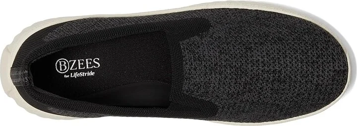 Bzees Wednesday Modern Women's Shoes Black Heathered : 5 M, Polyester/Vinyl - Image 2