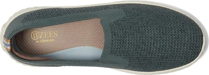 Bzees Wednesday Modern Women's Shoes Sage Leaf Heathered : 11 W, Polyester/Vinyl - Image 2