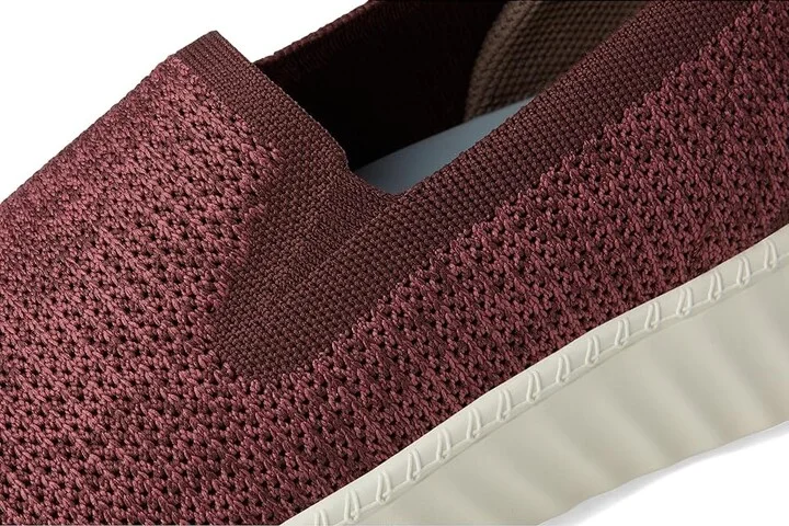 Bzees Wednesday Modern Women's Shoes Sangria Heathered : 6 M, Polyester/Vinyl - Image 7