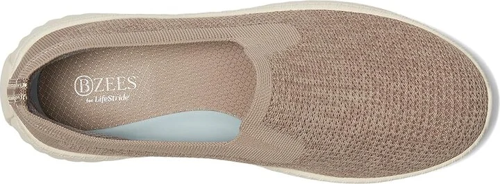 Bzees Wednesday Modern Women's Shoes Simply Taupe Heathered : 5 M, Polyester/Vinyl - Image 2