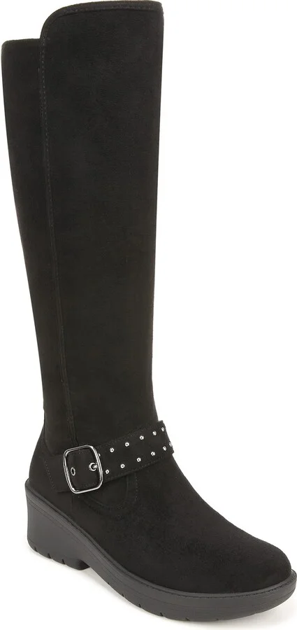 BZees Women's Brandy 2 Washable Comfort Knee High Boot Black 7.5 W