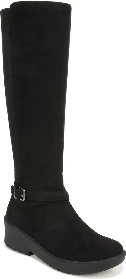 BZees Women's Bristol Washable Comfort Knee High Boot Black 6 M