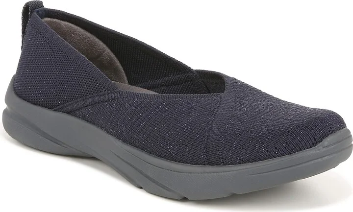 BZees Women's Legacy Slip On Washable Comfort Loafer Blue 8 W