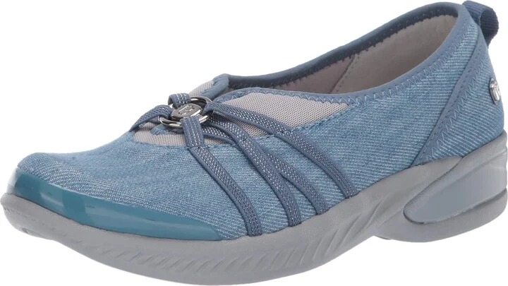 Bzees Women's Niche Slip-On Comfort Ballet Flat