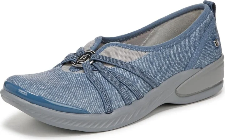 Bzees Women's Niche Slip-On Comfort Ballet Flat