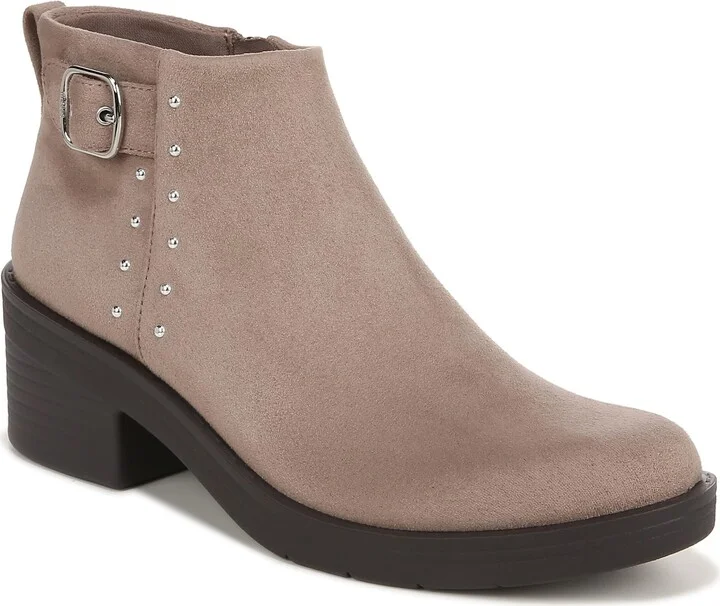 BZees Women's Other Half Comfort Fahion Ankle Boots Latte 10 M
