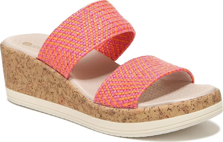 Paradise Pink/Orange Raffia