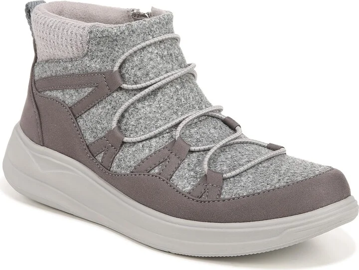 BZees Womens Tahoe Washable Comfort Ankle Boots Evening Sky Fleece 6.5 M