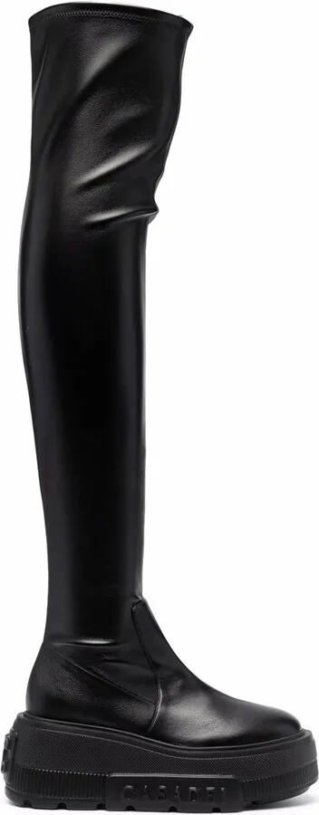 C-Chain thigh-high boots