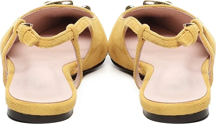 C-me Flat Slingback In Suede - Image 3