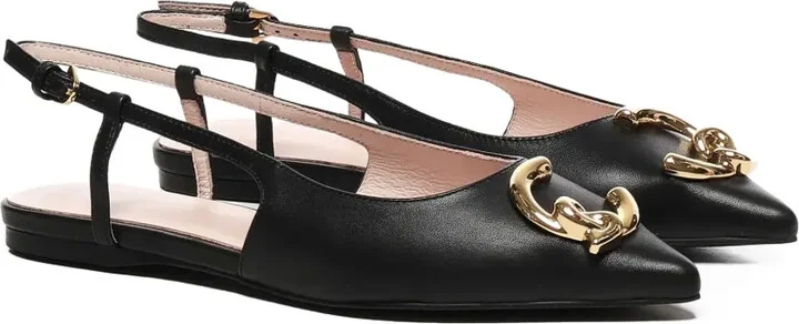 C-me slingback leather ballet flats - Image 2