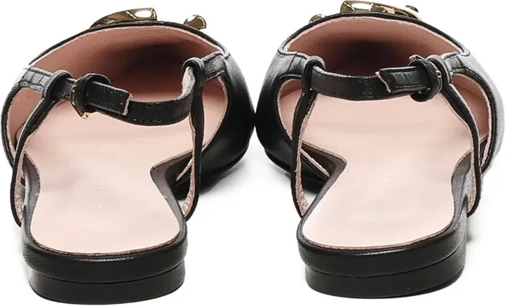 C-me slingback leather ballet flats - Image 3