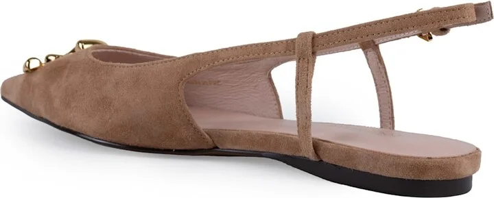 C-me Slingback Sandals In Suede - Image 2