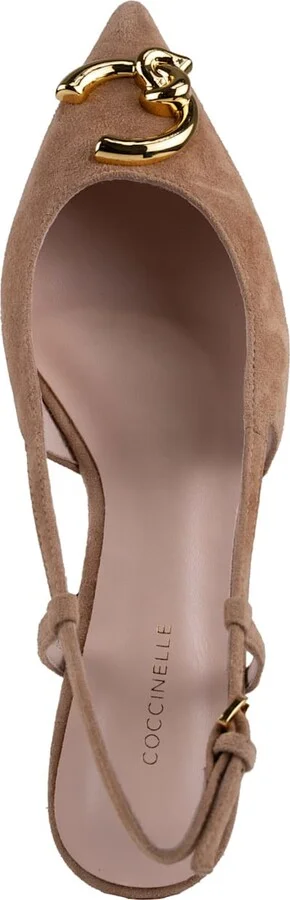 C-me Slingback Sandals In Suede - Image 3