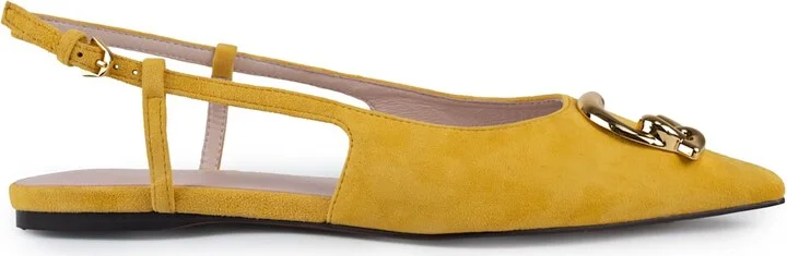 C-me Slingback Sandals In Suede