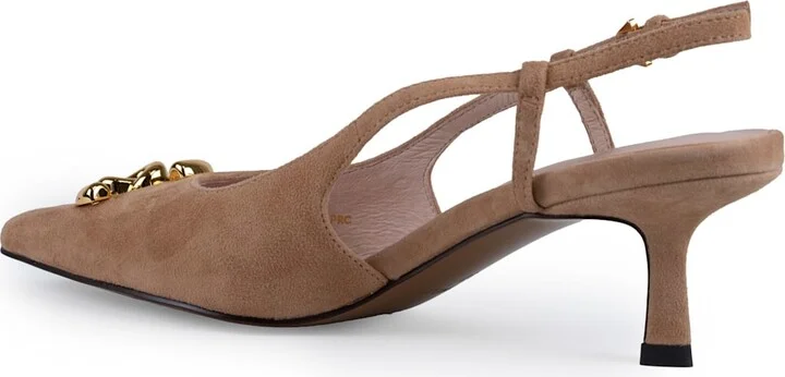 C-me Slingback Shoes In Suede - Image 2
