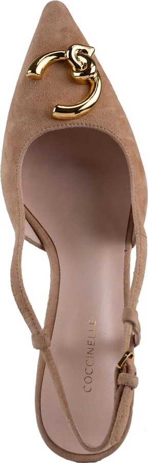 C-me Slingback Shoes In Suede - Image 3