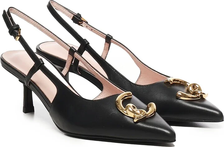 C-me Smooth Slingbacks - Image 2