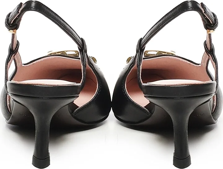 C-me Smooth Slingbacks - Image 3