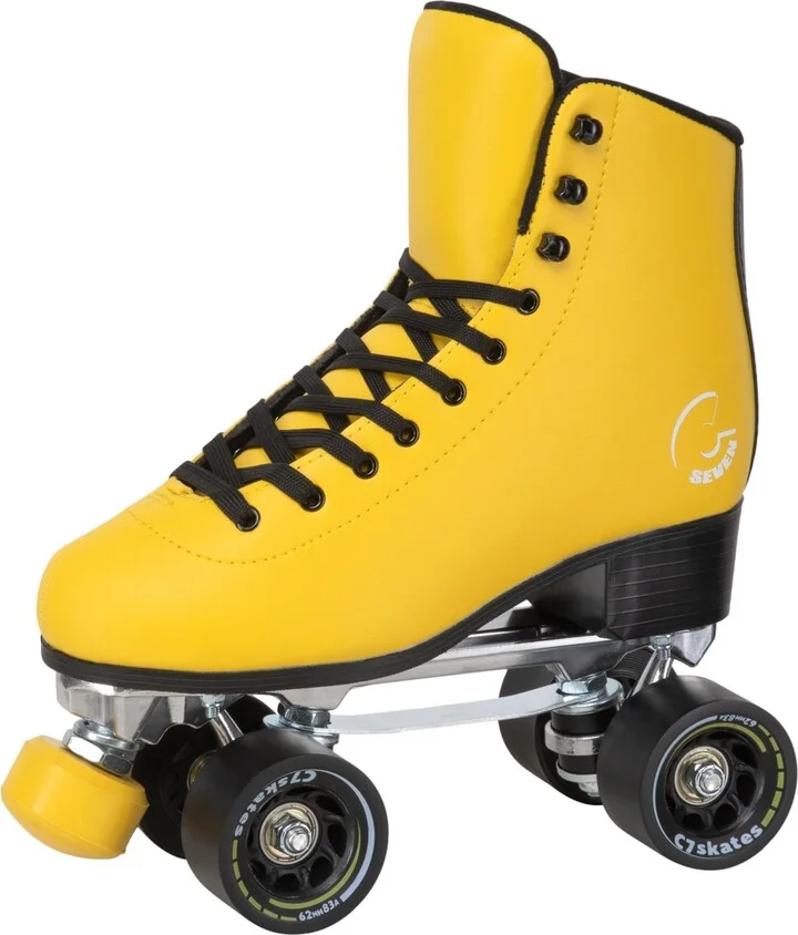 C7skates Dark Magic Quad Roller Skates (Queen Bee, Women's 8 / Men's 7) - Image 3