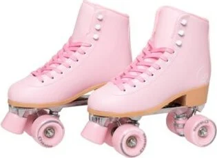 C7skates Forget Me Not Quad Roller Skates Cherry Blossom