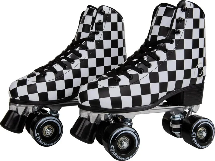 C7skates Forget Me Not Quad Roller Skates (Duchess, Women's 7 / Youth 6 / Men's 6)