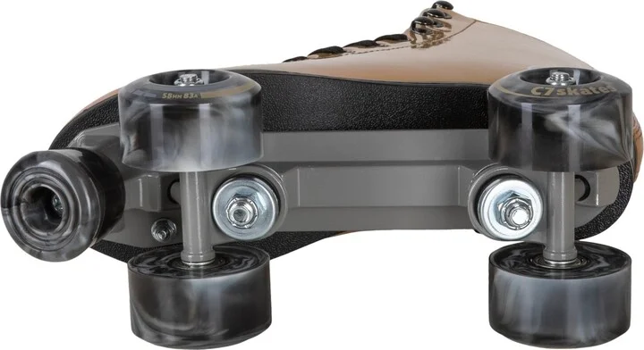 C7skates Forget Me Not Quad Roller Skates (Farrah, Women's 10 / Men's 9) - Image 4