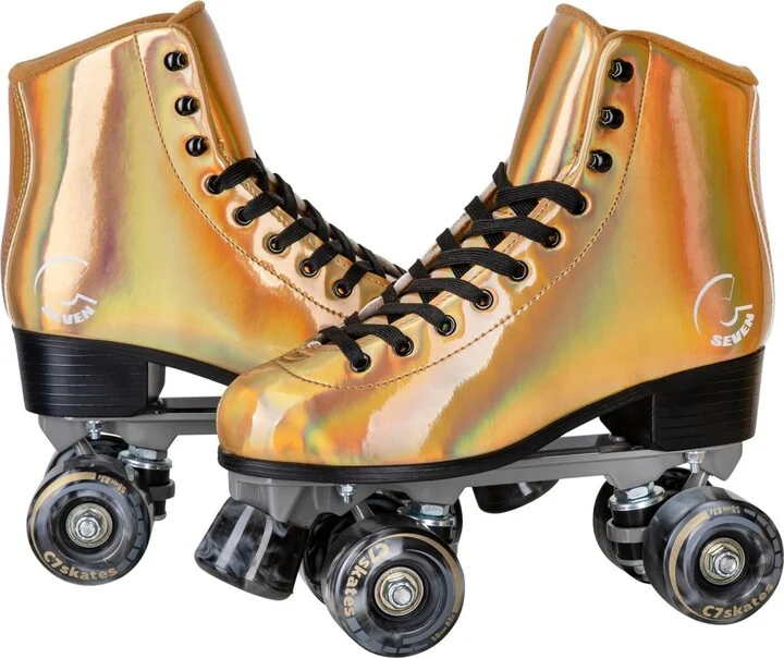 C7skates Forget Me Not Quad Roller Skates (Farrah, Women's 8 / Men's 7) - Image 2