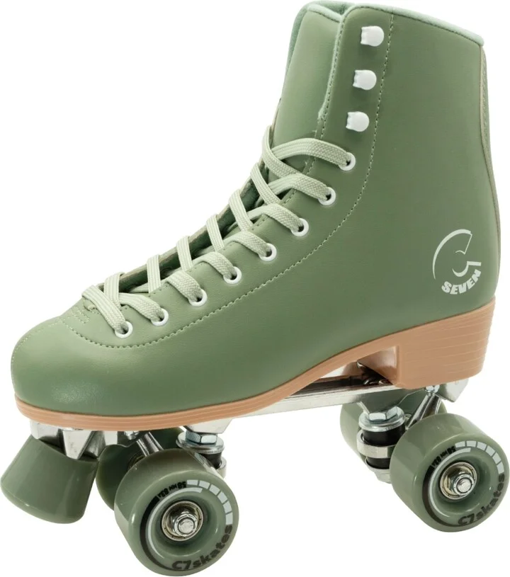 C7skates Forget Me Not Quad Roller Skates (Okumidori, Men's 10) - Image 6