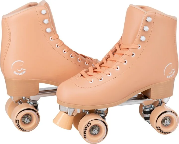 C7skates Forget Me Not Quad Roller Skates (Peach Keen, Men's 5) - Image 2