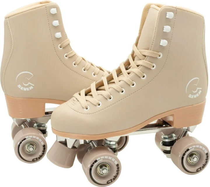 C7skates Forget Me Not Quad Roller Skates (Winter Wheat, Men's 9) - Image 3