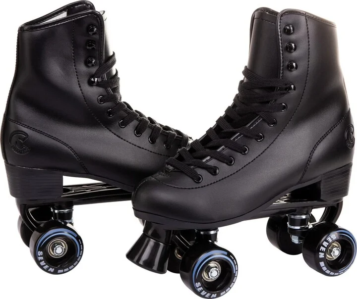 C7skates Vixen Quad Roller Skates (Black, Men's 6) - Image 2