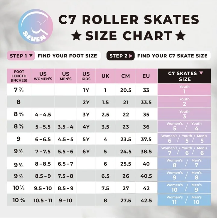 C7skates Vixen Quad Roller Skates (Black w Led, Women's 6 / Youth 5 / Men's 5) - Image 4