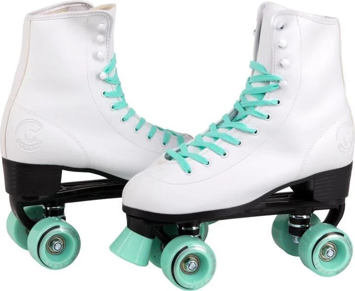 C7skates Vixen Quad Roller Skates (Peppermint, Men's 9) - Image 2