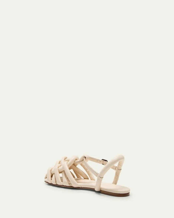 Cabersa Puffy Leather Fisherman Sandals - Image 5