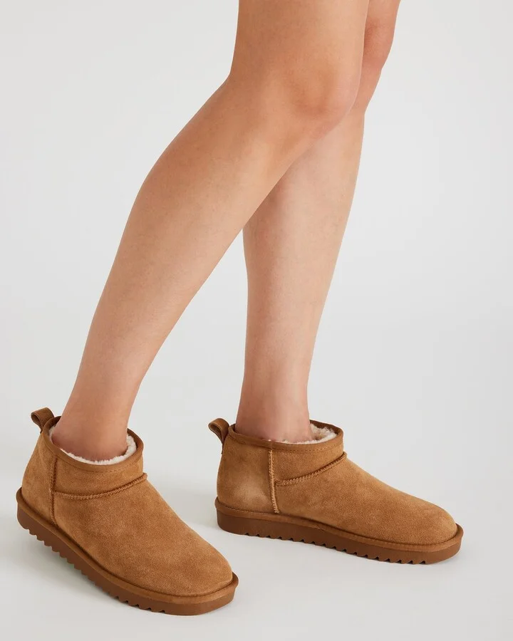 Cabin Faux Shearling Grey - Image 6