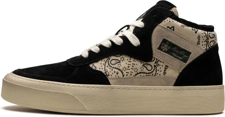 Cabriolets bandana-print high-top sneakers - Image 4