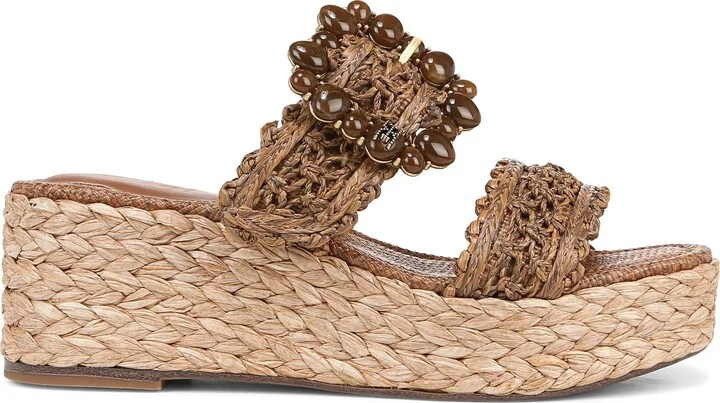 Cadance Espdarille Platform Wedge Slide Sandal - Image 3