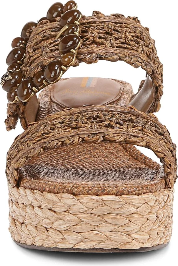 Cadance Espdarille Platform Wedge Slide Sandal - Image 4