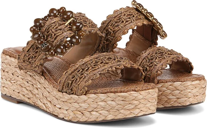 Cadance Espdarille Platform Wedge Slide Sandal - Image 8