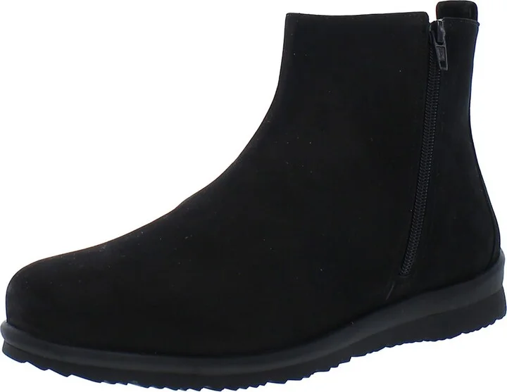 Caddy Womens Leather Waterproof Ankle Boots
